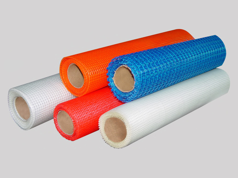 Fiberglass alkaline resistant wall mesh